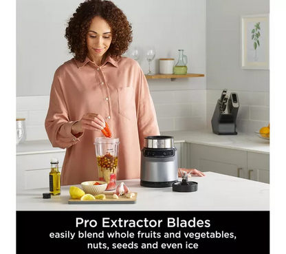 Ninja Motorised Compact Blender with Auto-iQ BN500UK