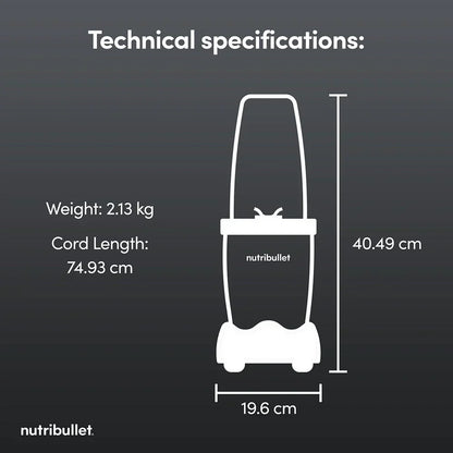 Nutribullet 900 Series McLaren F1 Team Edition Portable Blender 2775 - Grey