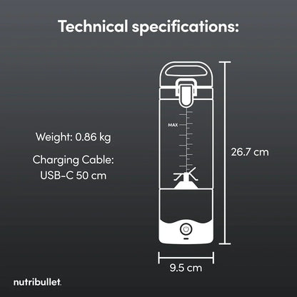 Nutribullet McLaren F1 Team Edition Portable Blender 2777 – Grey