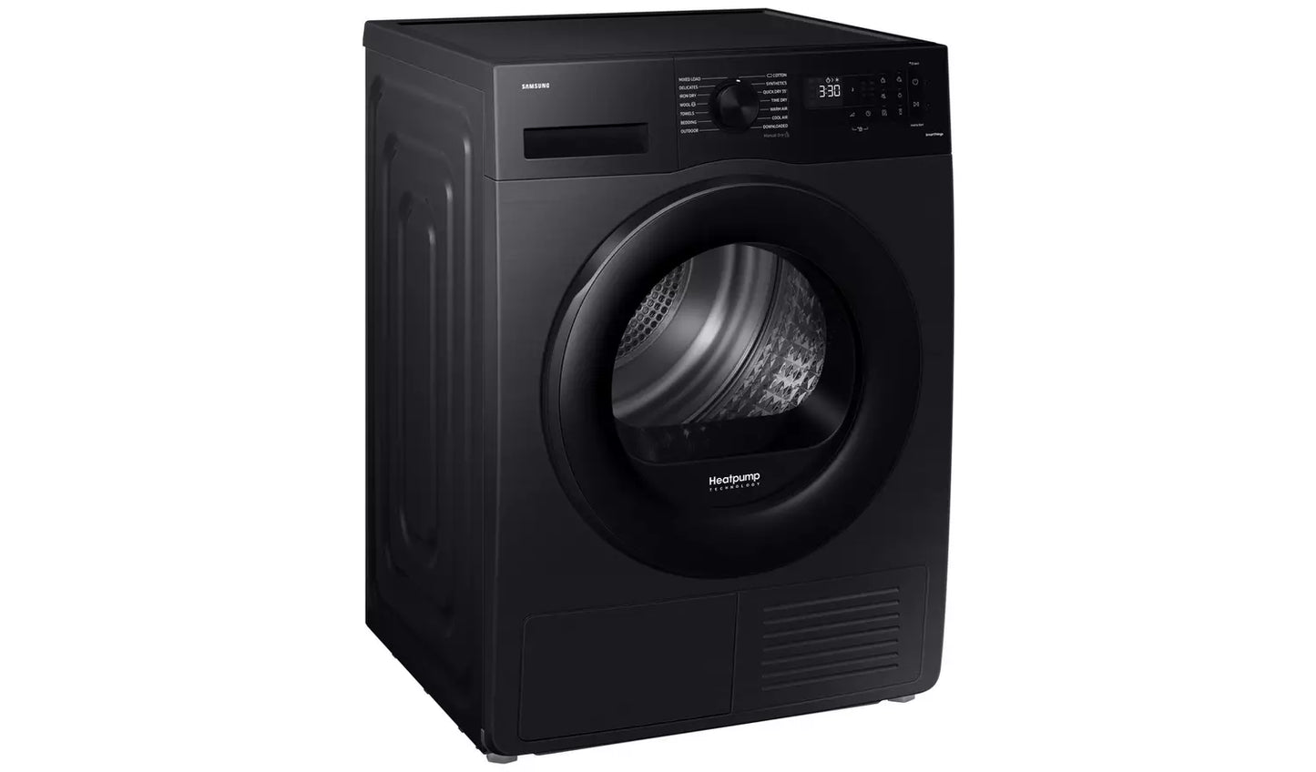 Samsung Series 5 DV90CGC0A0ABEU with OptimalDry 9kg Heat Pump Tumble Dryer Black