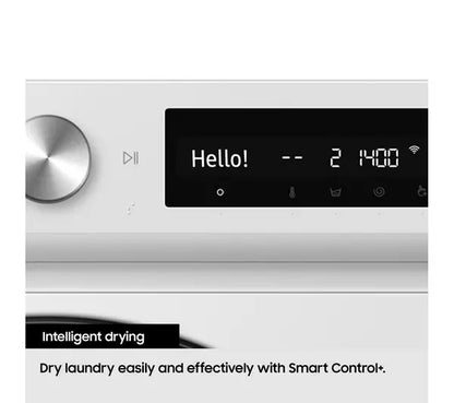 Samsung Series 5 DV90CGC0A0AEEU with OptimalDry 9kg Heat Pump Tumble Dryer White