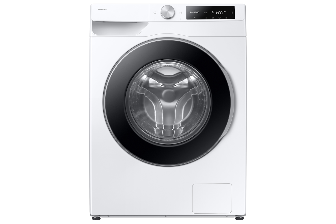 Samsung Series 6 WW90DG6U85LEU1 Bespoke AI Front-Load 9kg 1400 Spin Washing Machine White