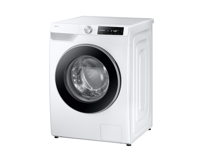 Samsung Series 6 WW90DG6U85LEU1 Bespoke AI Front-Load 9kg 1400 Spin Washing Machine White