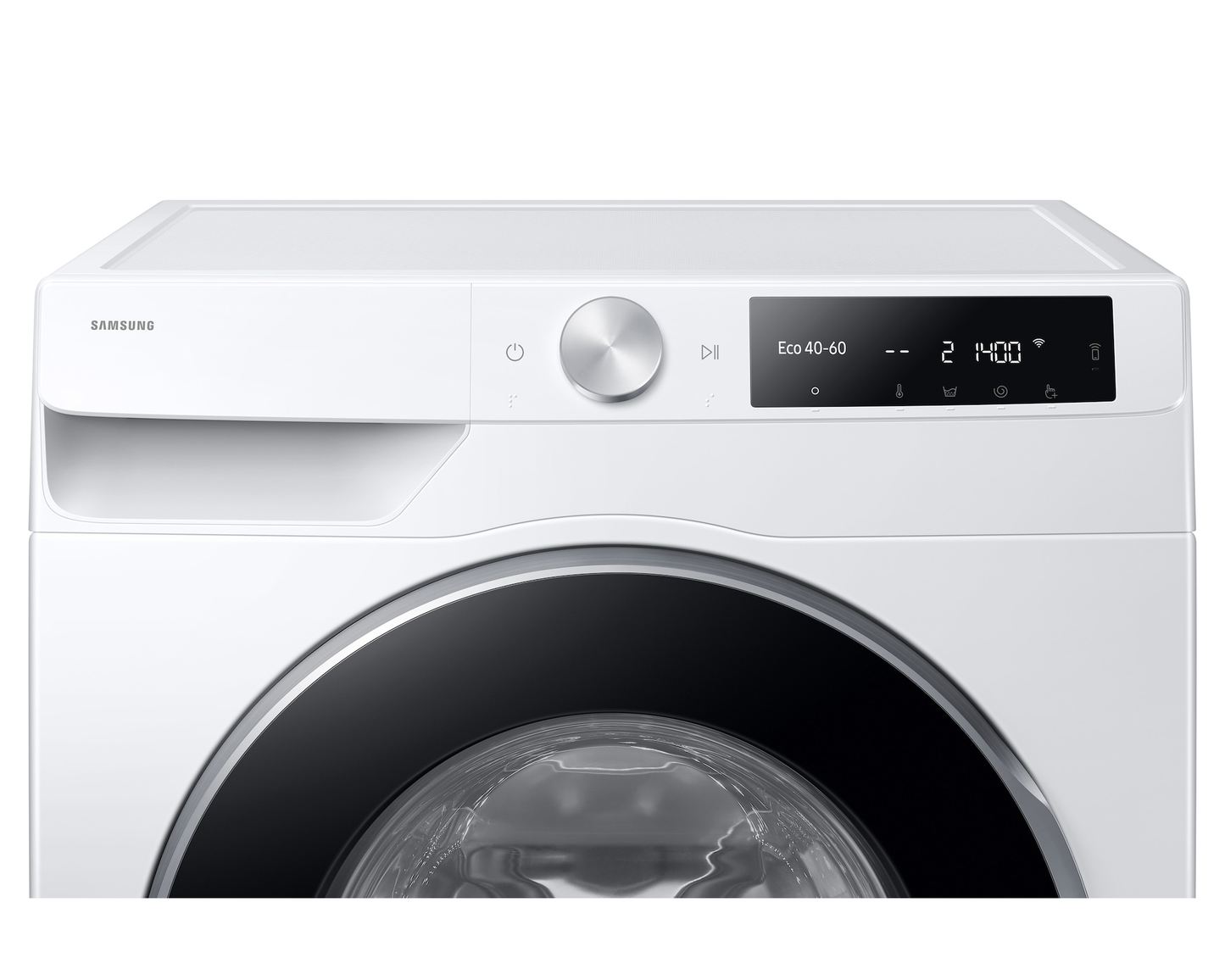 Samsung Series 6 WW90DG6U85LEU1 Bespoke AI Front-Load 9kg 1400 Spin Washing Machine White