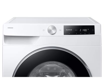 Samsung Series 6 WW90DG6U85LEU1 Bespoke AI Front-Load 9kg 1400 Spin Washing Machine White
