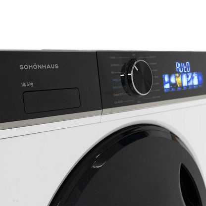 Schonhaus WDSF0110614AW 10+6kg 1400 Spin Washer Dryer White
