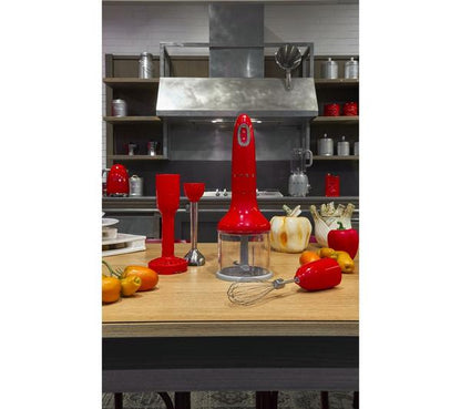 Smeg HBF02RDUK 50s Retro Style Hand Blender Red