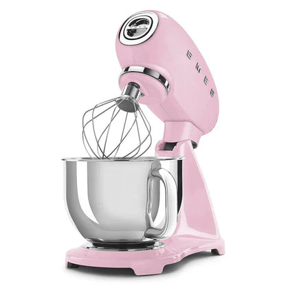 Smeg SMF03PKUK 50s Style Stand Mixer Pink