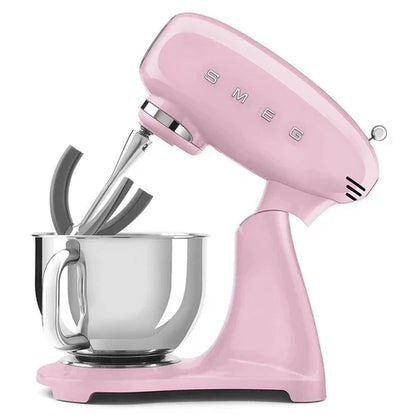 Smeg SMF03PKUK 50s Style Stand Mixer Pink